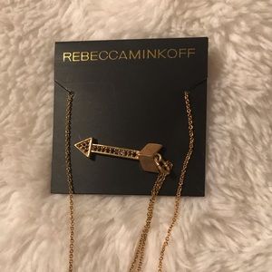 Rebecca Minkoff Gold Arrow Necklace